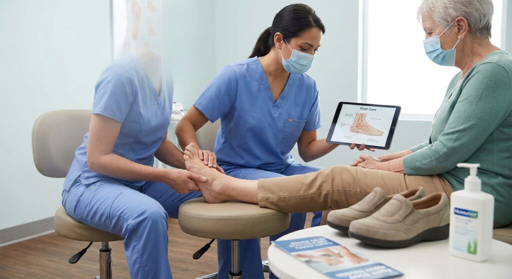 How to prevent diabetic foot ulcers