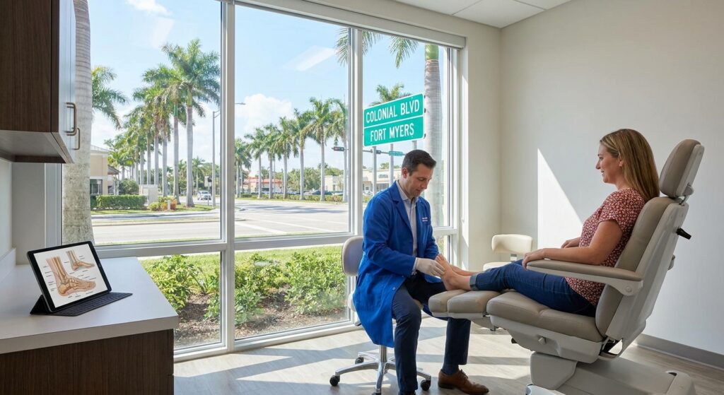 Podiatrist in Fort Myers FL near Colonial Blvd