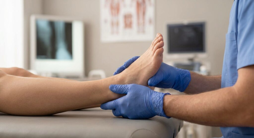 Ankle instability: what the talar tilt test tells you