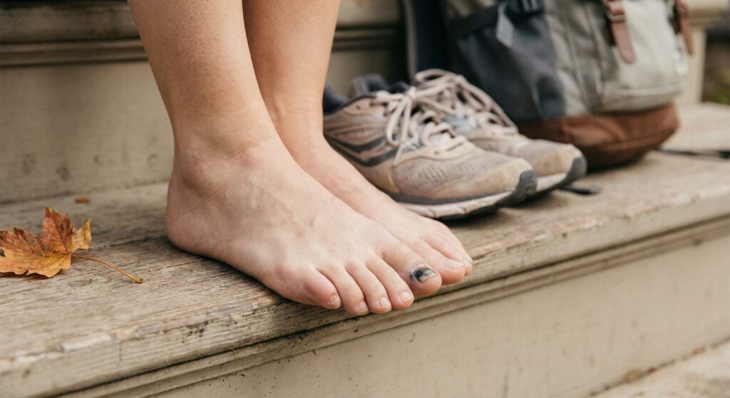 Black toenails: causes and when to see a podiatrist
