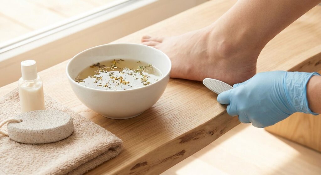 Callus removal: when to treat at home and when to see a podiatrist