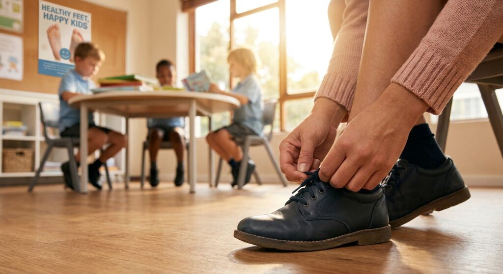 Children's school shoes: how foot health starts early