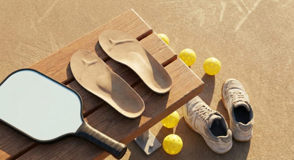 Custom orthotics for pickleball players