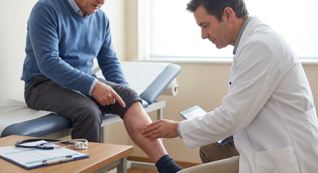 DVT symptoms in the leg: when to see a doctor