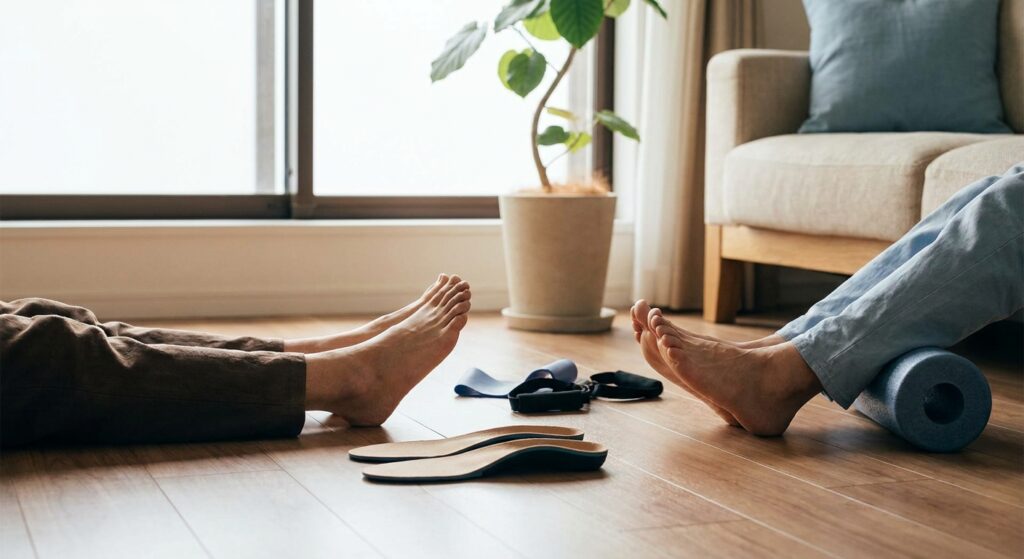 Flat feet in adults: treatment options without surgery