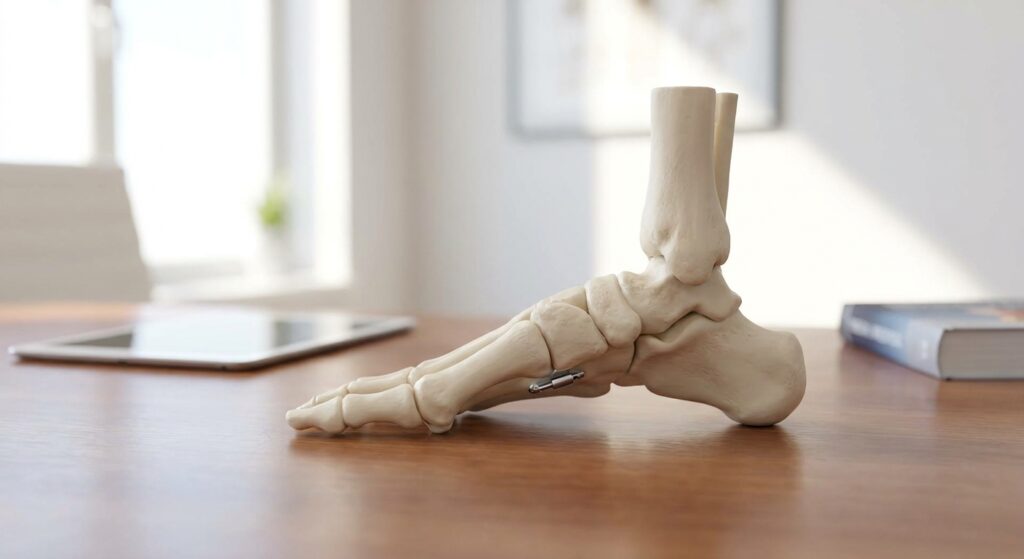 Flat feet with implant: adult flatfoot repair explained