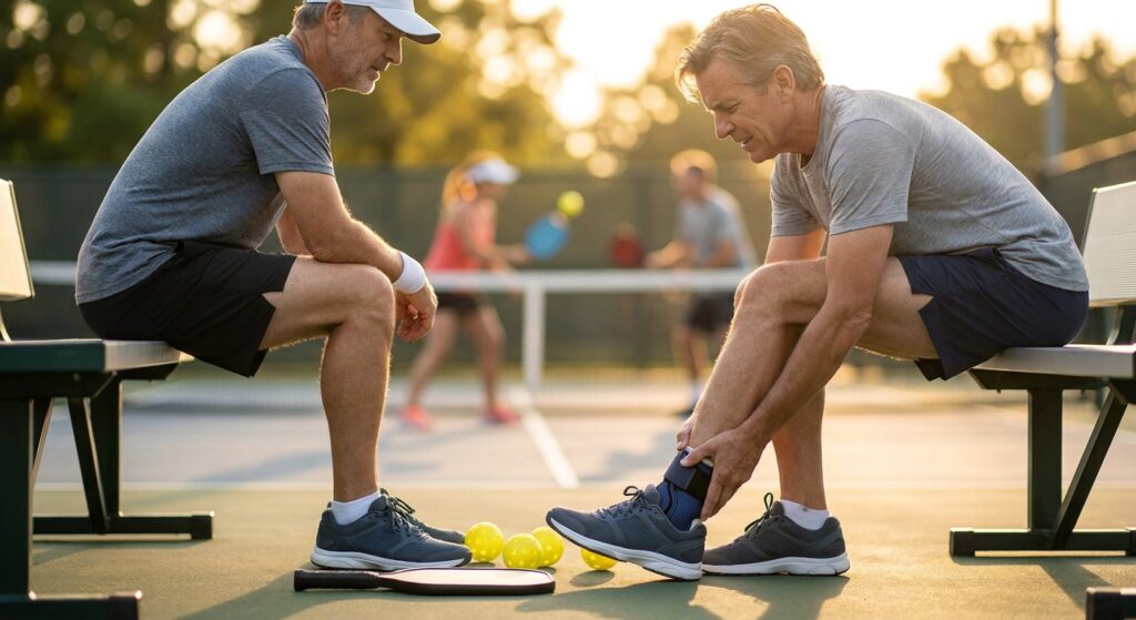 Foot and ankle pain from pickleball: causes and prevention