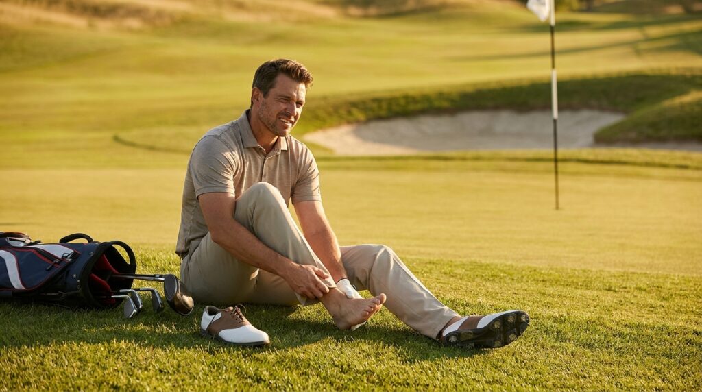 Foot pain in golfers: common injuries and how to fix them