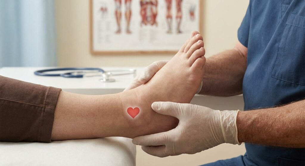 Heart health and foot problems: what the connection means