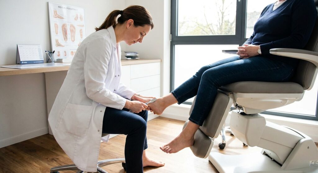 How often should you see a podiatrist for routine foot care