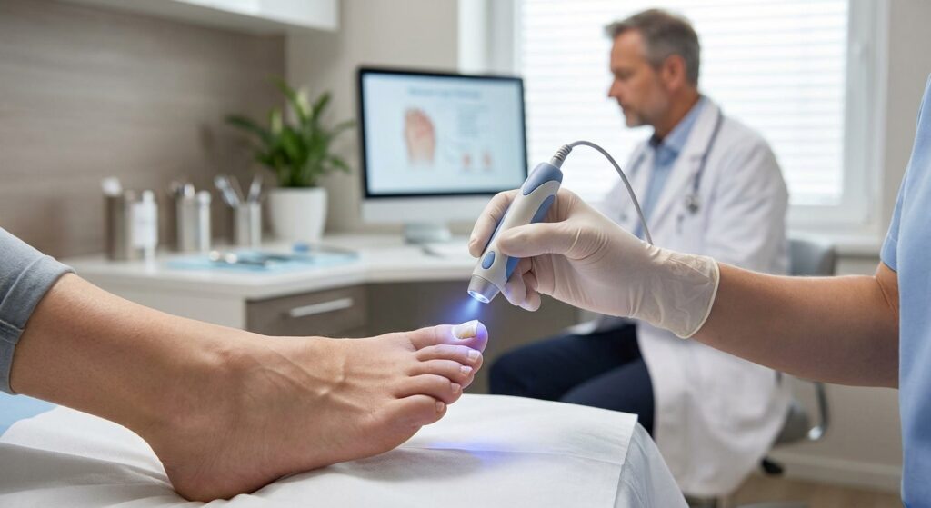 Laser treatment for toenail fungus: how it works