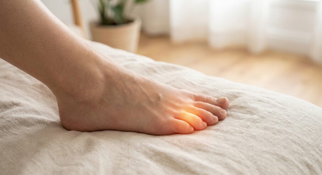 Morton's neuroma: burning pain in the ball of your foot