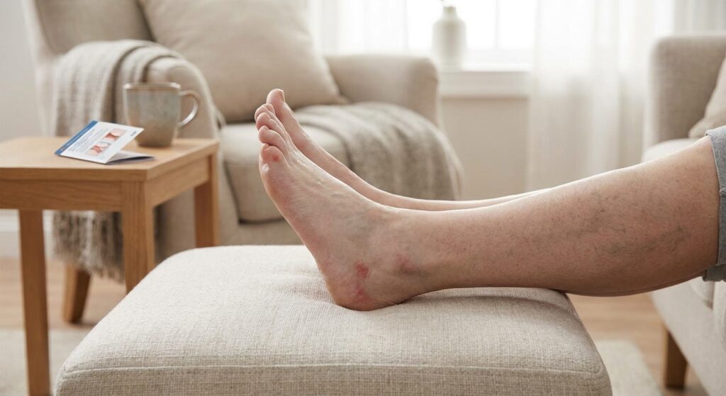 Peripheral arterial disease: signs in your feet and legs