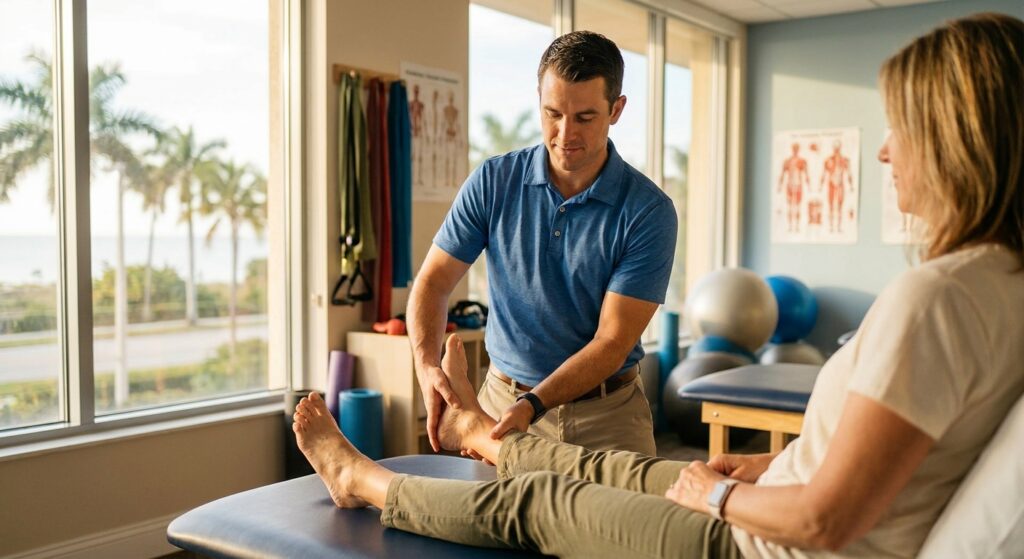 Physical therapy for foot and ankle pain in Naples FL