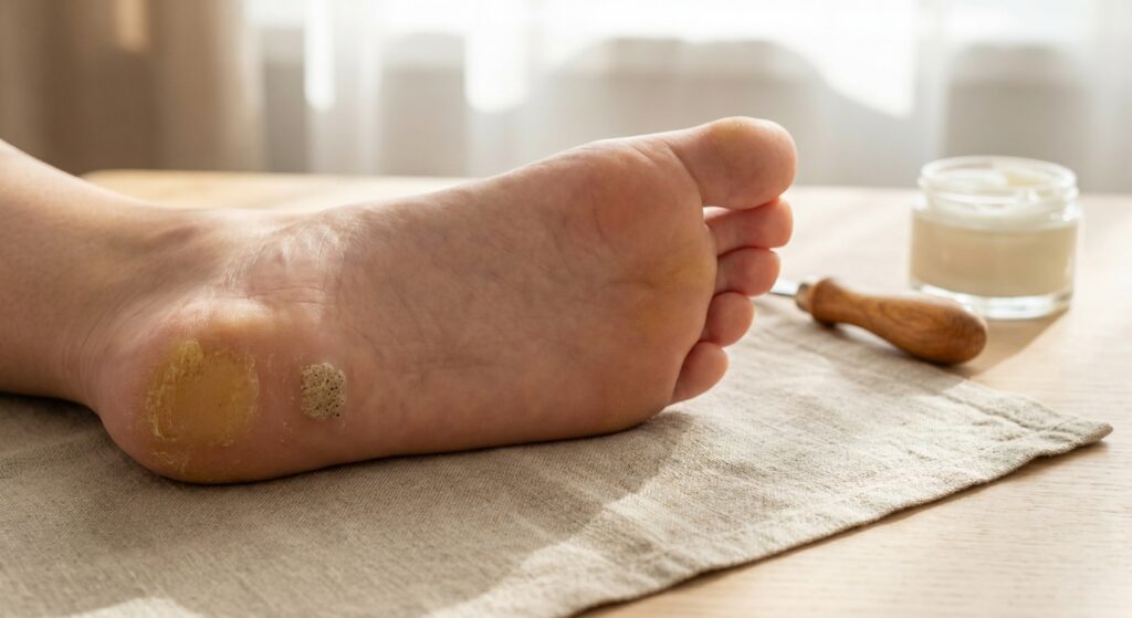 Plantar warts vs calluses: how to tell them apart