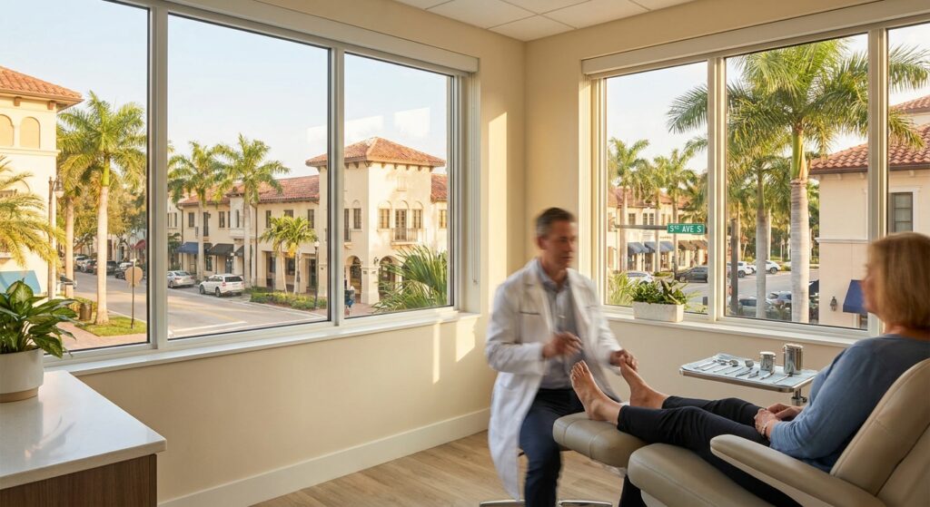 Podiatrist in Downtown Naples FL