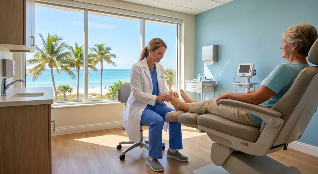 Podiatrist in Marco Island FL: foot and ankle services