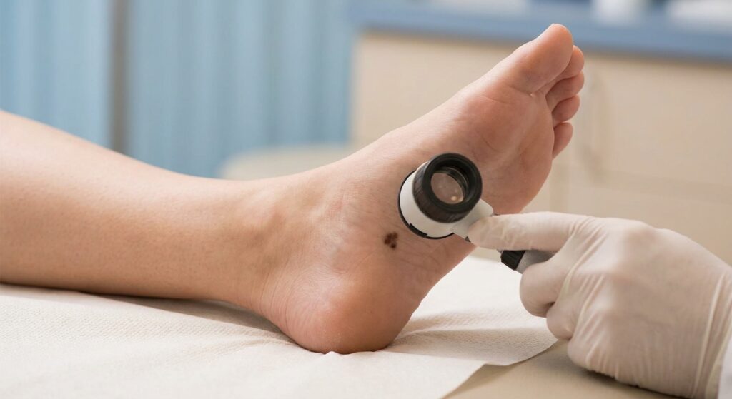 Skin cancer on the foot and ankle: what to look for
