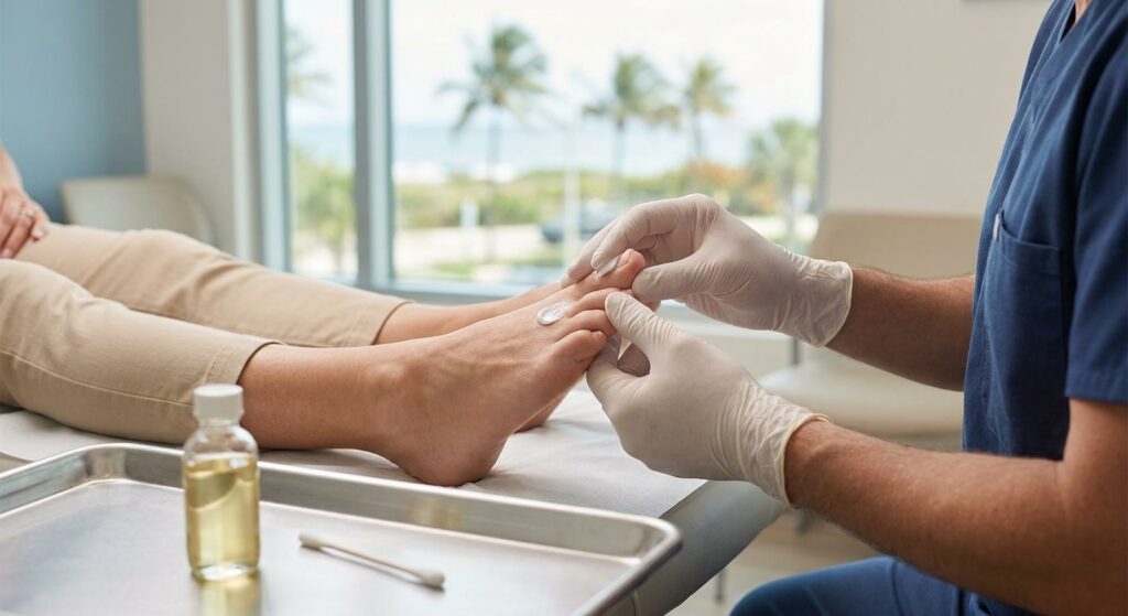 Toenail fungus treatment in Naples FL