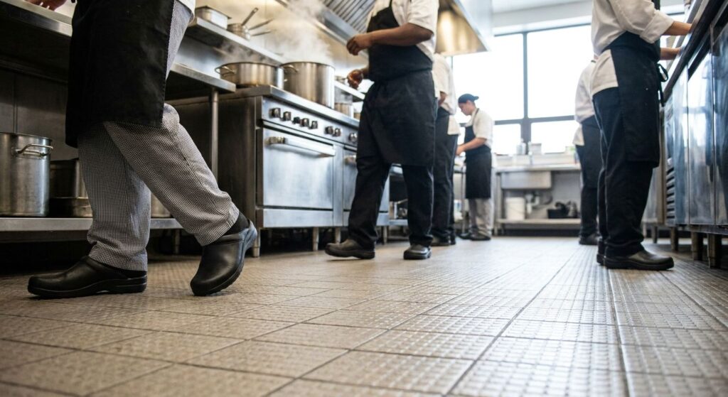 Best shoes for chefs and kitchen staff on hard floors
