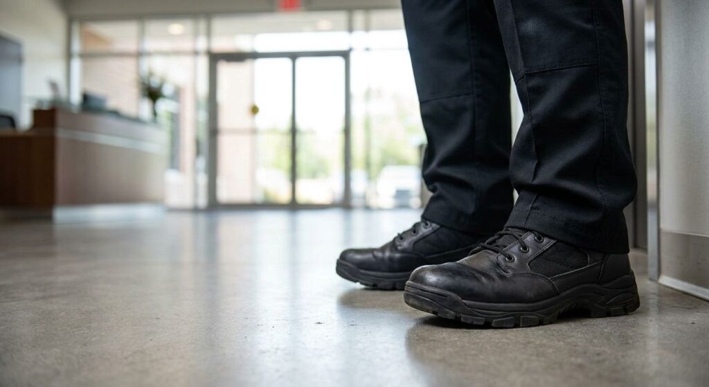Best shoes for security guards standing long shifts