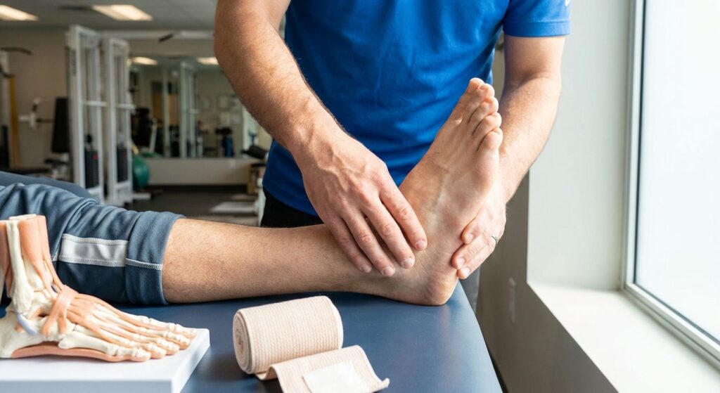 Cuboid syndrome: outer foot pain after an ankle roll