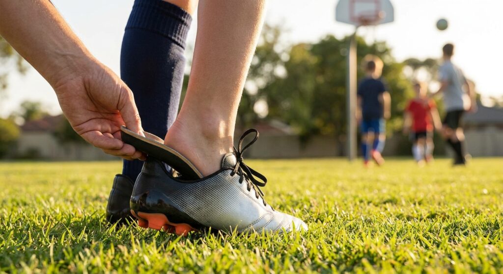 Custom orthotics for kids' sports like soccer and basketball