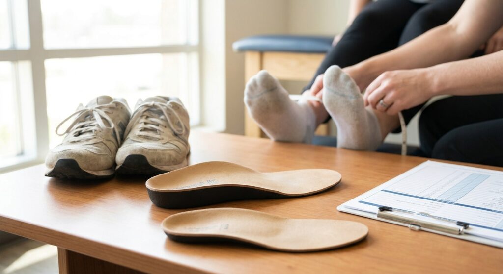 Custom orthotics for people with uneven leg length