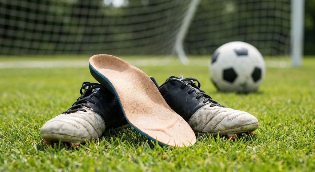 Custom orthotics for soccer players