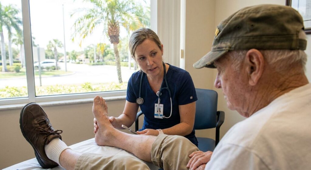 Diabetic foot care for veterans in Southwest Florida