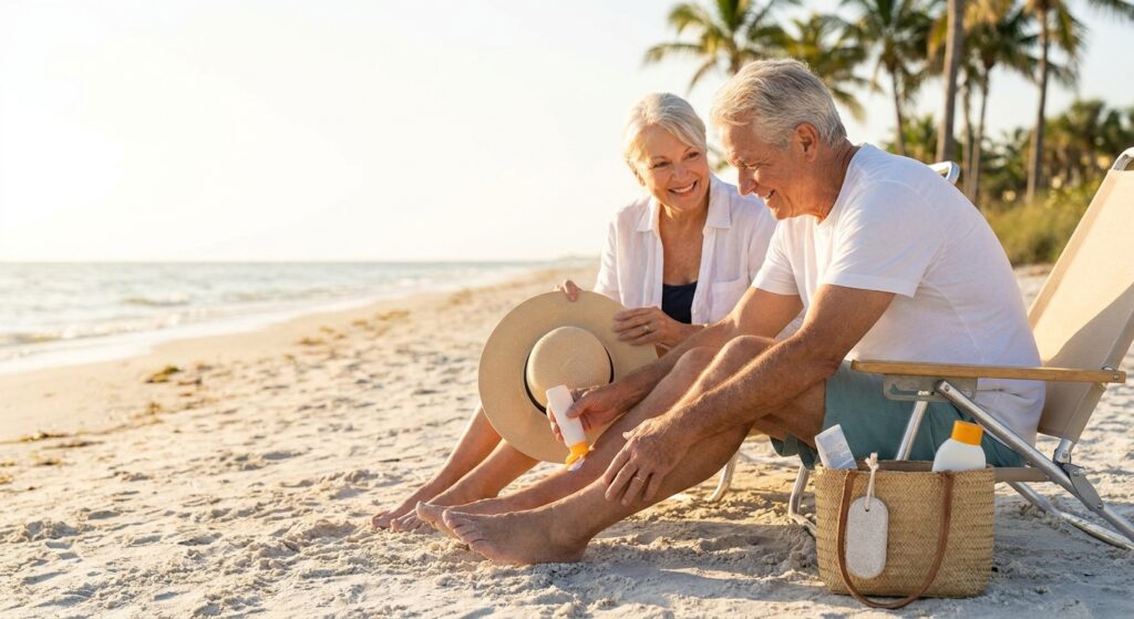 Foot care tips for snowbirds wintering in Southwest Florida