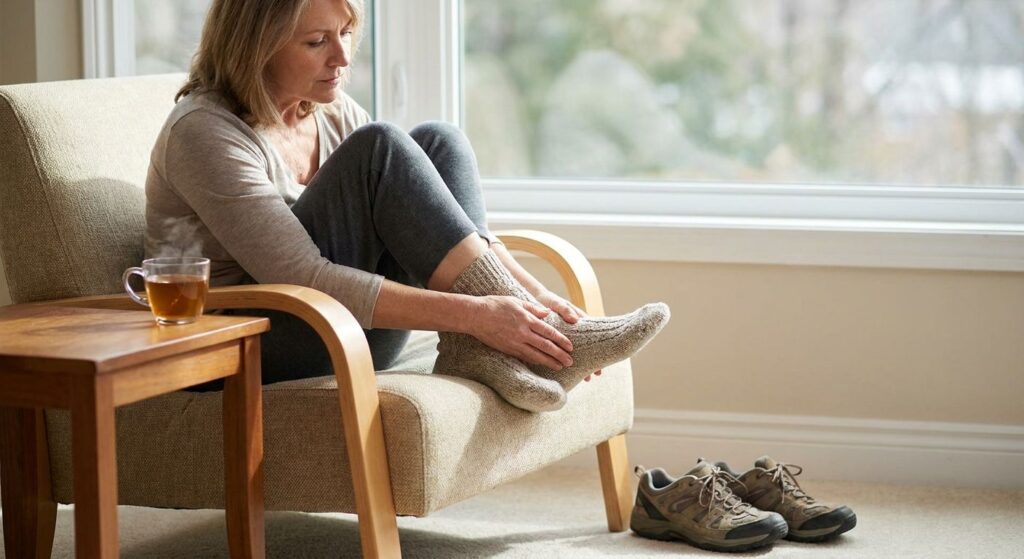 Foot pain during menopause: what's the connection