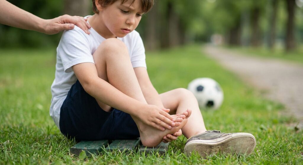 Heel pain in children: causes and treatment