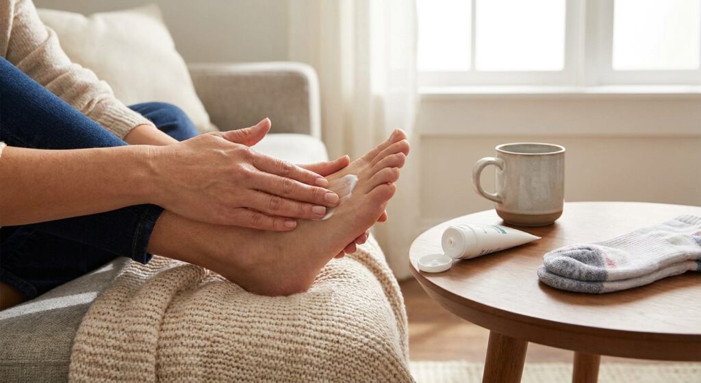 How to care for your feet with type 1 diabetes