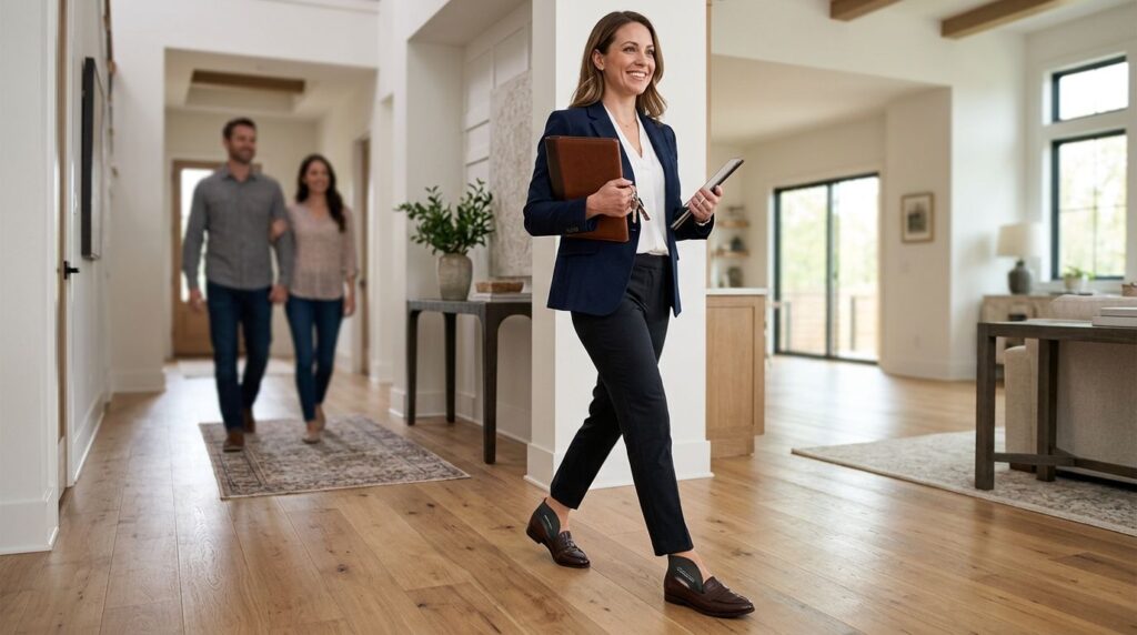 Custom orthotics for real estate agents