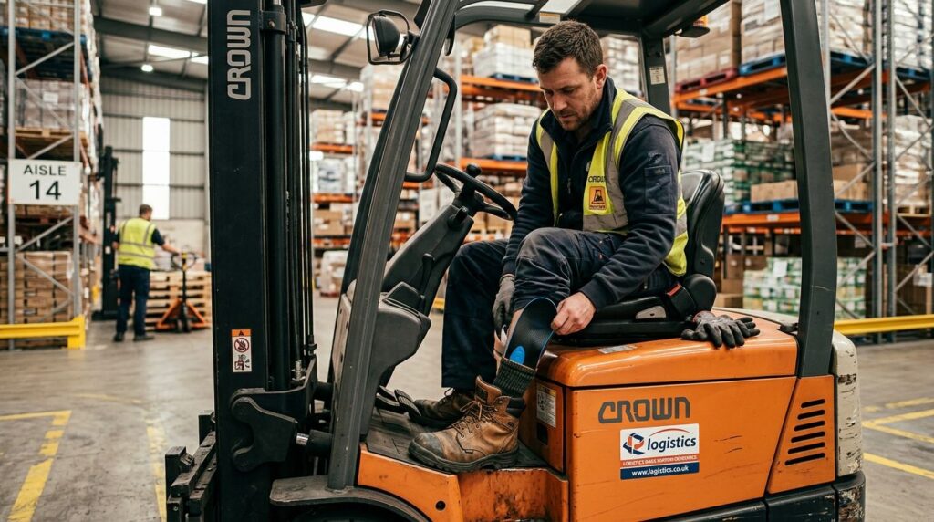 Custom orthotics for warehouse and forklift operators