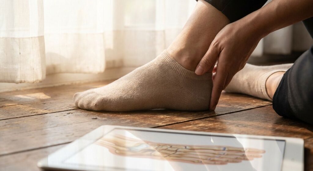 Subtalar joint arthritis: pain below the ankle bone