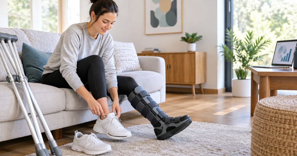 CAM boot to regular shoes: complete 2026 recovery workflow