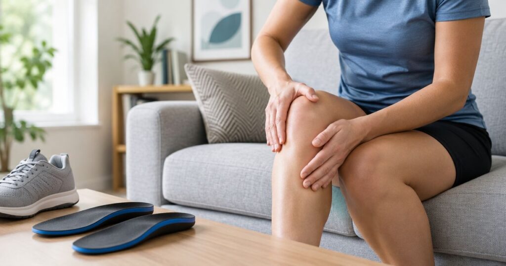 Can orthotics help with knee pain too?