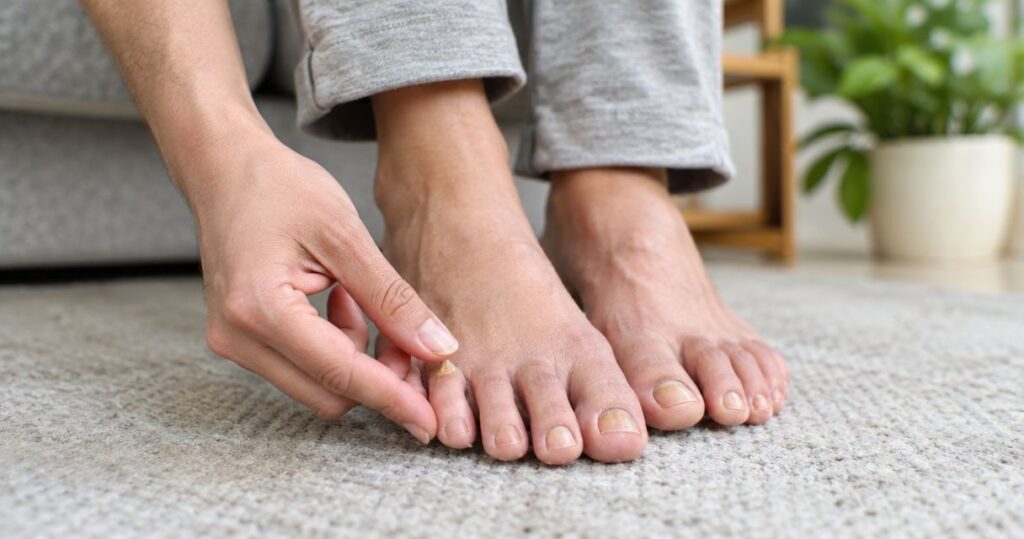 Can toenail fungus spread to other toes?