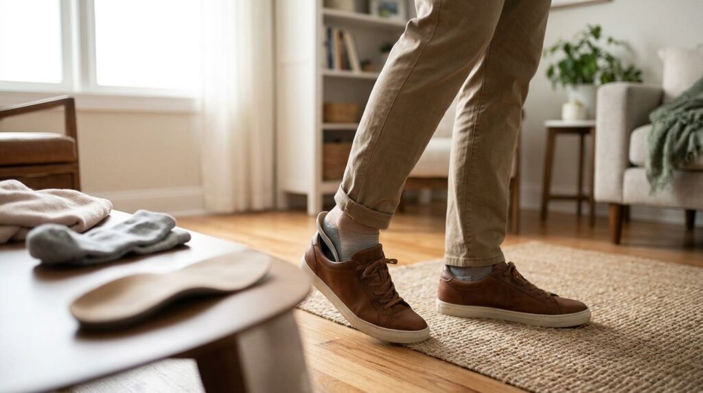 How long does it take to break in custom orthotics?