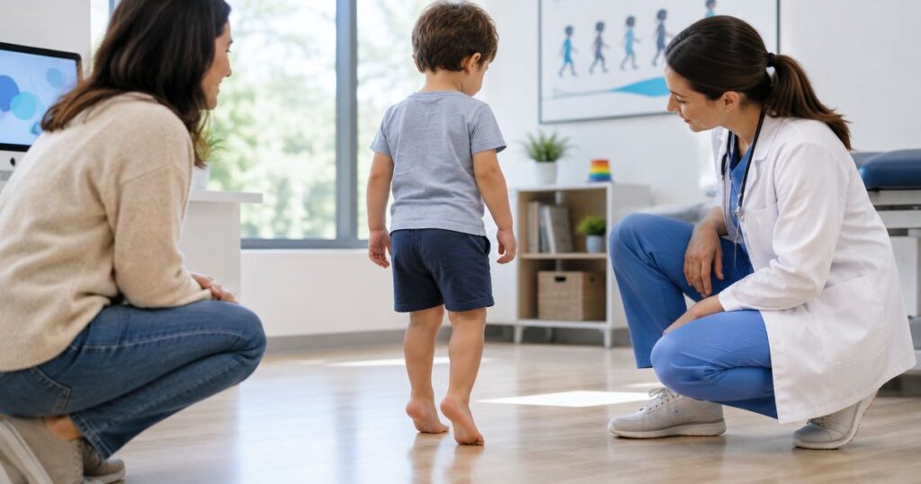 Toe walking: from pediatrician referral to podiatry care